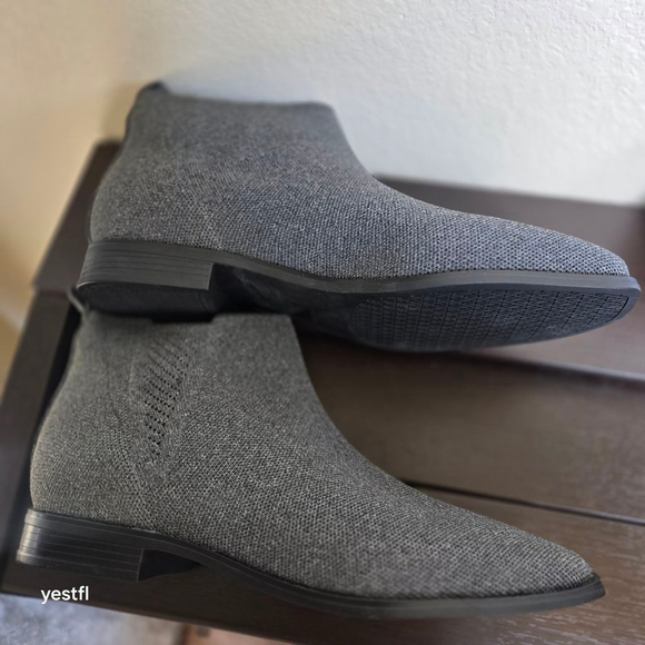 Vivaia Square-Toe Water-Repellent Ankle Boots Ryan Pro in Rich Gray 42 US 10.5 - Picture 3 of 8
